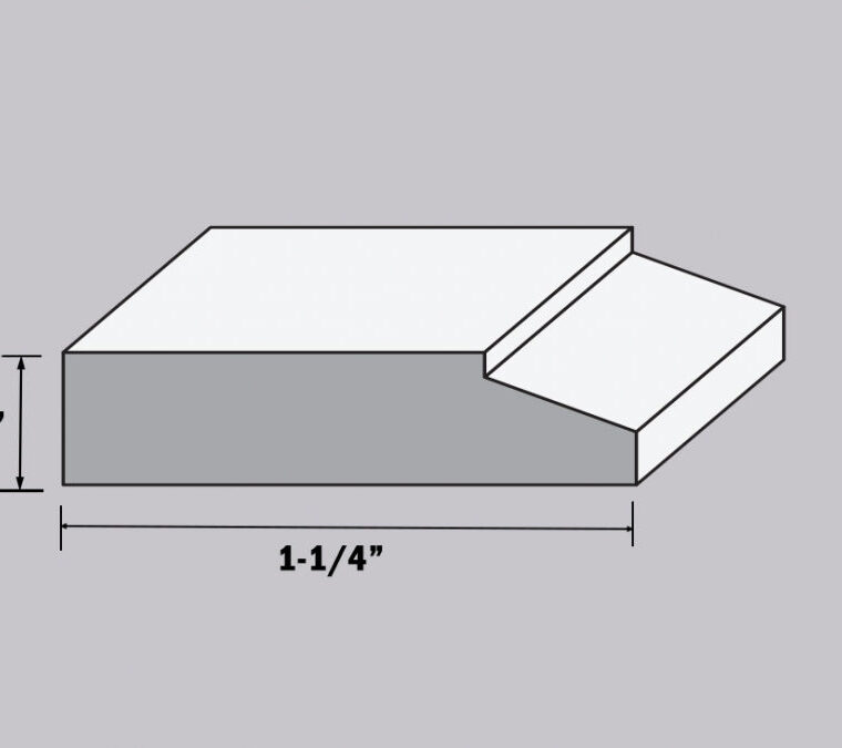 MDF Primed Shoe Mouldings – Colonial, Bevel Step & Modern Styles